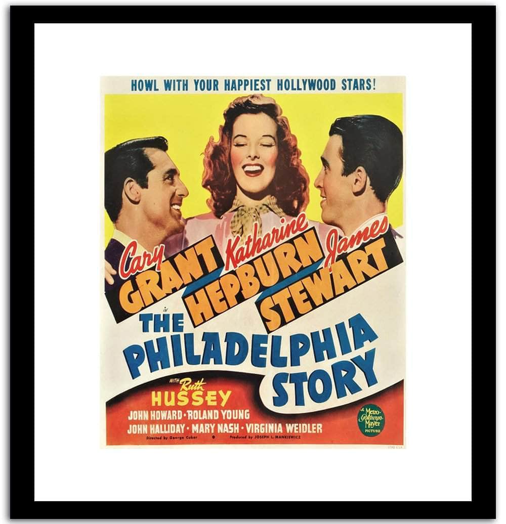 The Philadelphia Story  Vintage Poster Fine Art Print
