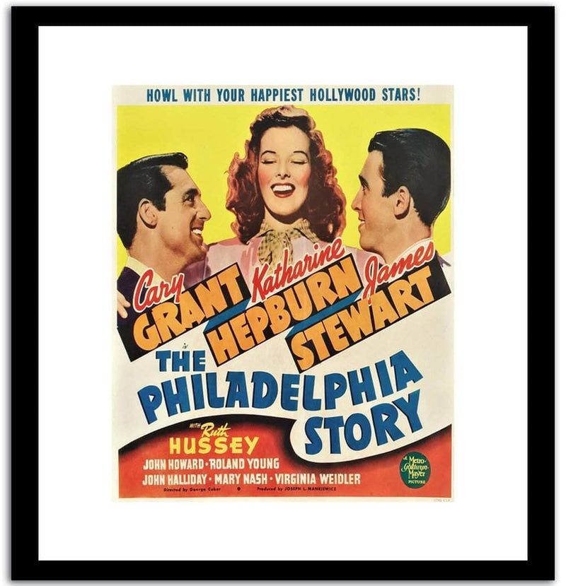 The Philadelphia Story  Vintage Poster Fine Art Print