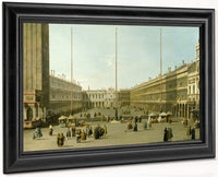 The Piazza San Marco By Canaletto Fine Art Print