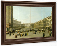 The Piazza San Marco By Canaletto Fine Art Print