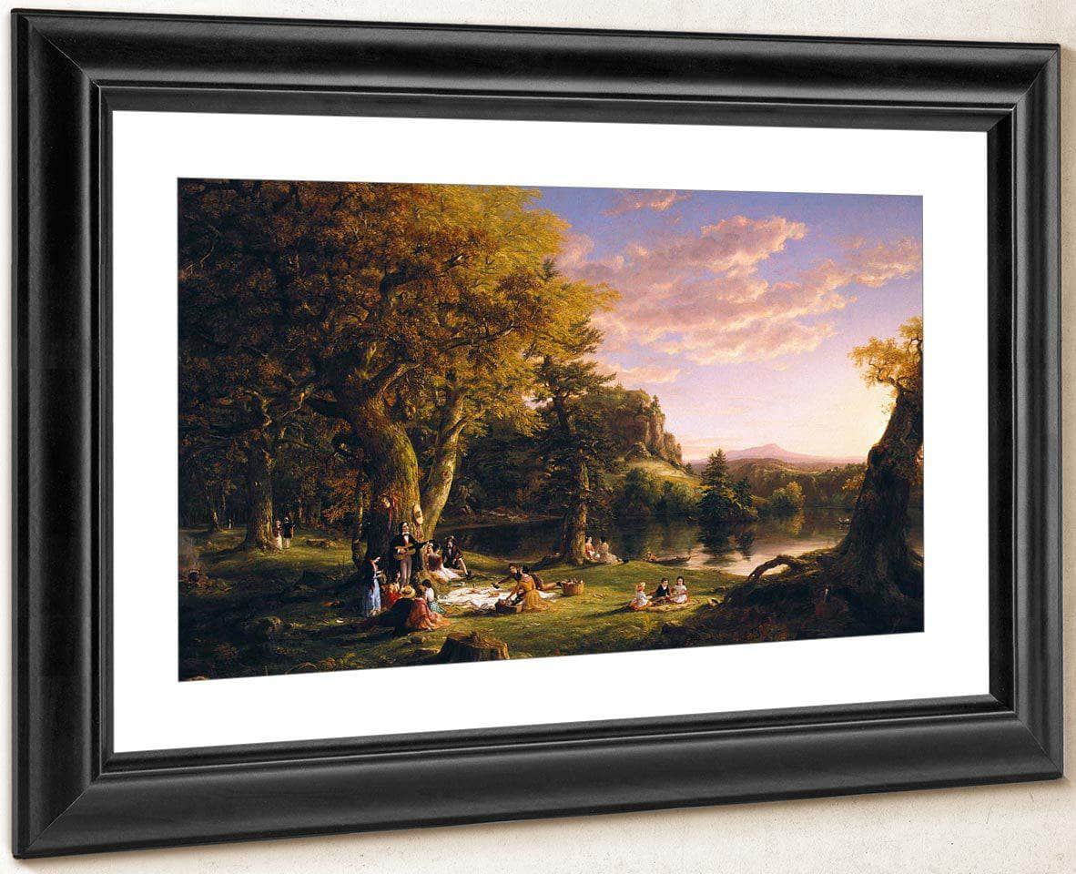 The Pic Nic By Cole Thomas Fine Art Print