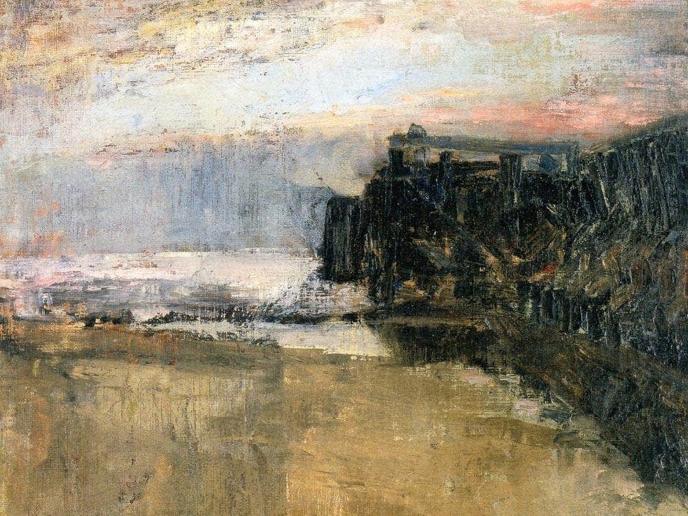 The Pier By James Ensor Fine Art Print