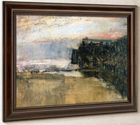 The Pier By James Ensor Fine Art Print