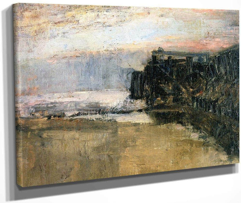 The Pier By James Ensor Fine Art Print