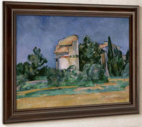 The Pigeon Tower At Bellevue By Cezanne Paul Fine Art Print
