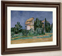 The Pigeon Tower At Bellevue By Cezanne Paul Fine Art Print