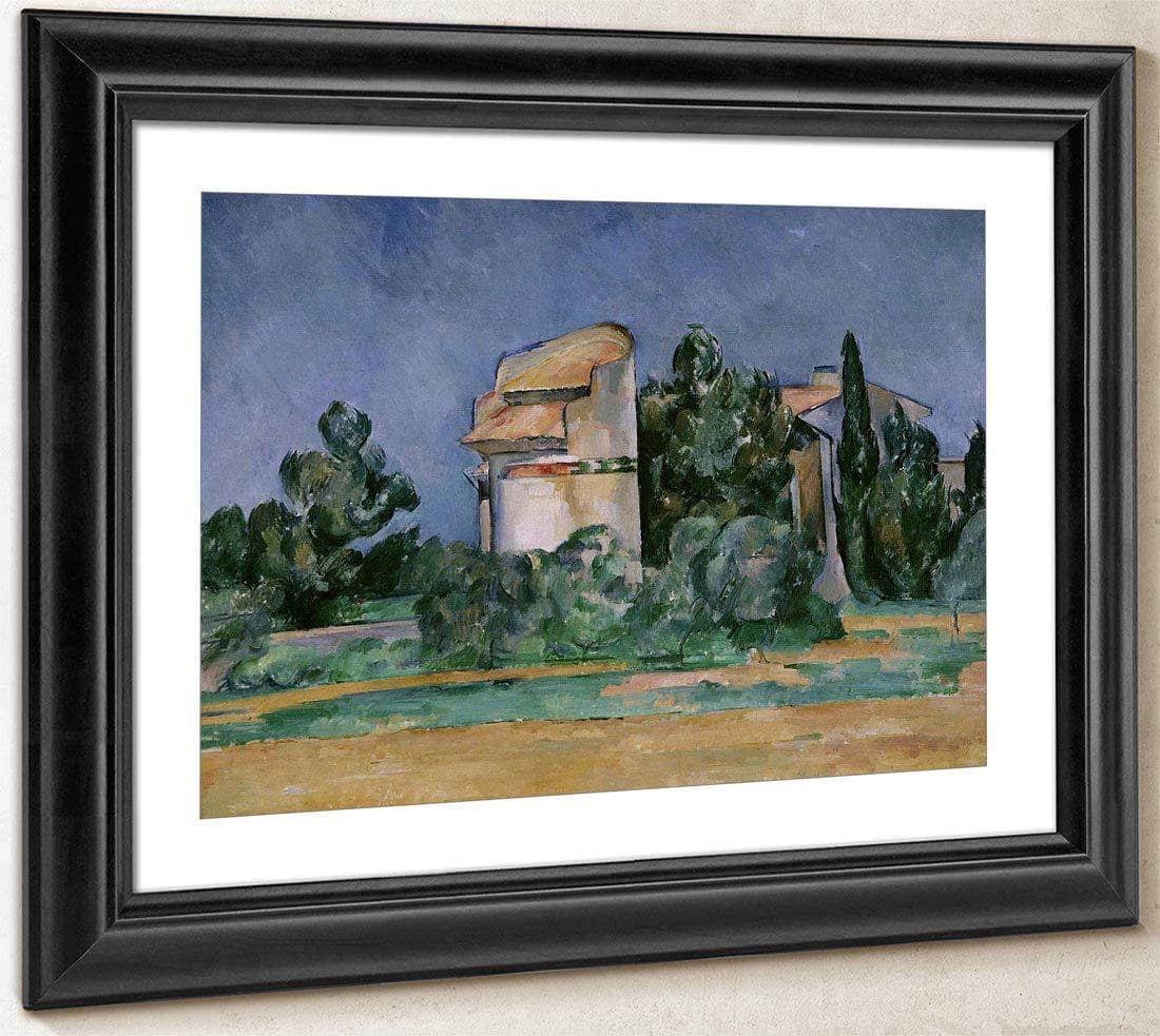The Pigeon Tower At Bellevue By Cezanne Paul Fine Art Print