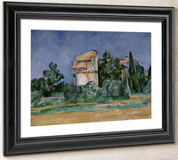 The Pigeon Tower At Bellevue By Cezanne Paul Fine Art Print