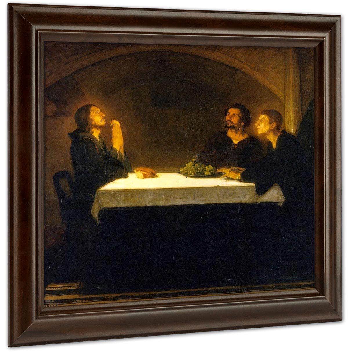 The Pilgrims Of Emmaus By Henry Ossawa Tanner Fine Art Print