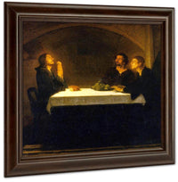 The Pilgrims Of Emmaus By Henry Ossawa Tanner Fine Art Print