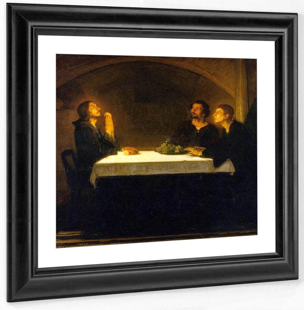 The Pilgrims Of Emmaus By Henry Ossawa Tanner Fine Art Print