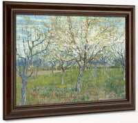 The Pink Orchard 2 By Vincent Van Gogh Fine Art Print