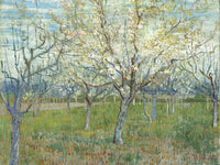 The Pink Orchard 3 By Vincent Van Gogh Fine Art Print