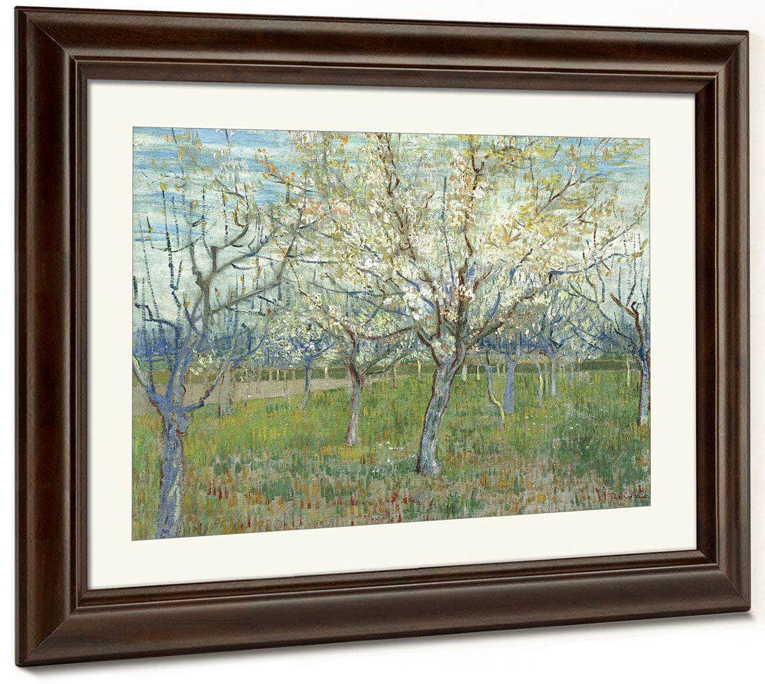The Pink Orchard 3 By Vincent Van Gogh Fine Art Print