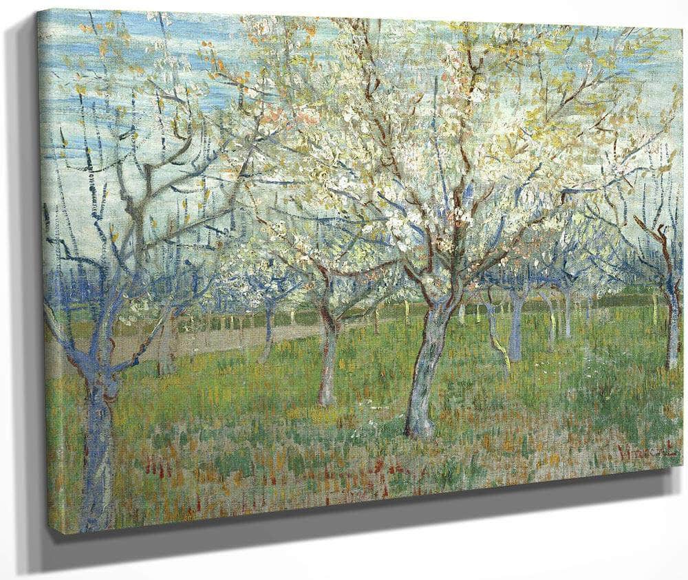 The Pink Orchard 3 By Vincent Van Gogh Fine Art Print
