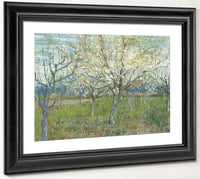 The Pink Orchard By Vincent Van Gogh Fine Art Print