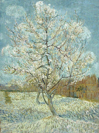 The Pink Peach Tree By Vincent Van Gogh Fine Art Print