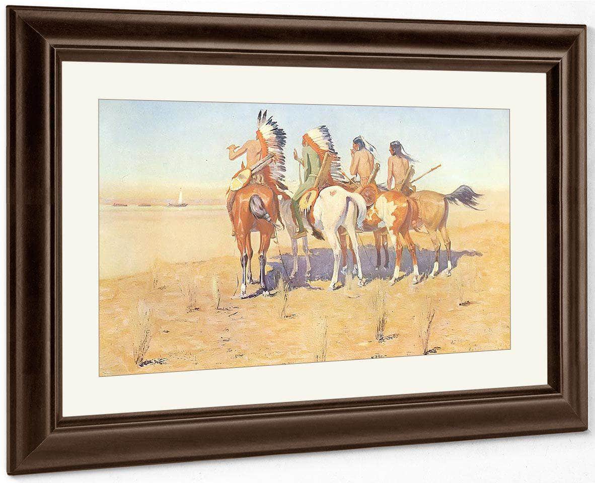 The Pioneers By Frederic Remington Fine Art Print