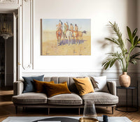 The Pioneers By Frederic Remington Fine Art Print