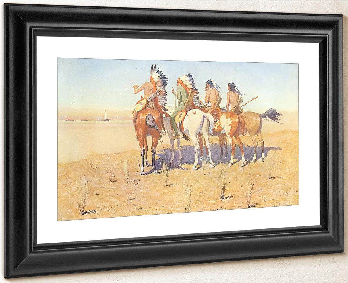 The Pioneers By Frederic Remington Fine Art Print