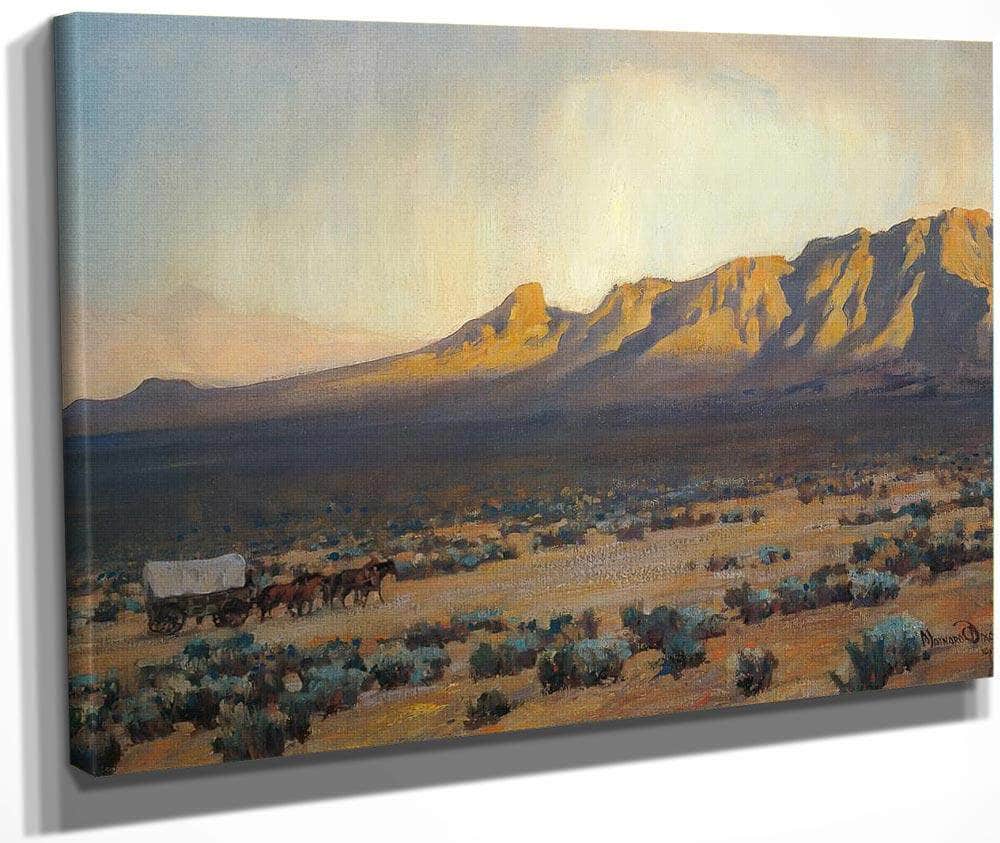 The Pioneers By Maynard Dixon Fine Art Print