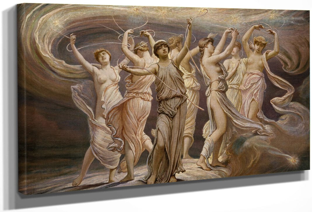 The Pleiades By Elihu Vedder Fine Art Print