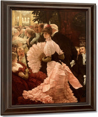 The Political Woman By James Tissot Fine Art Print