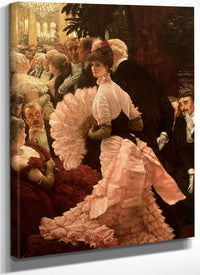 The Political Woman By James Tissot Fine Art Print