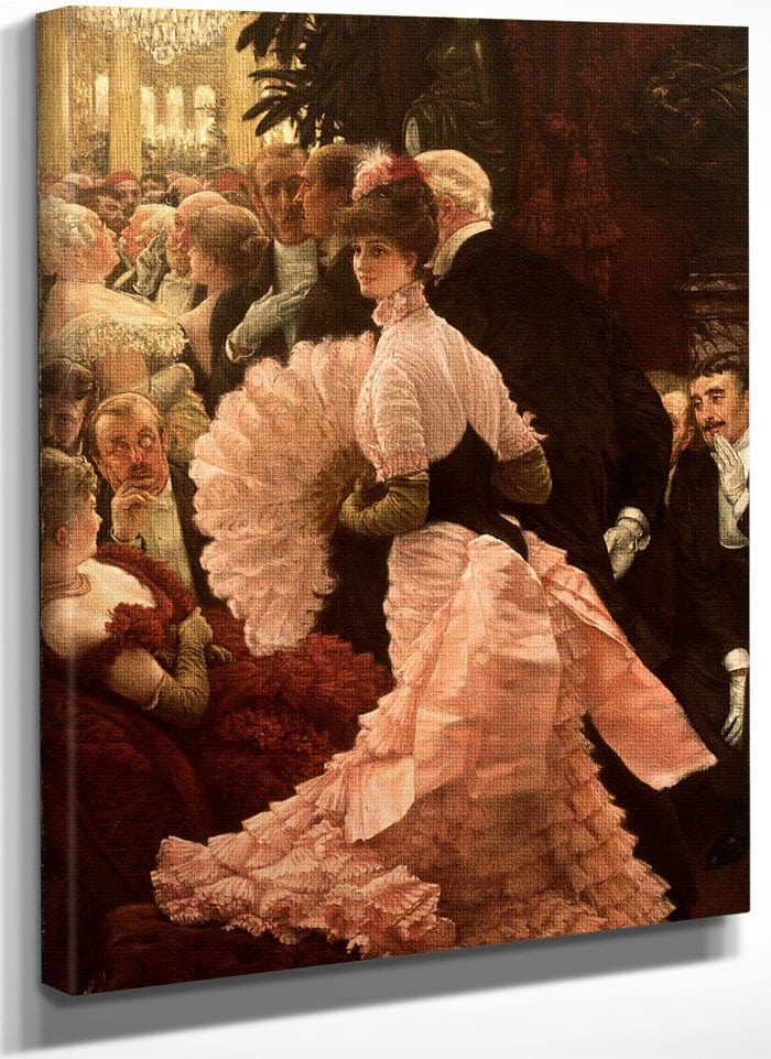 The Political Woman By James Tissot Fine Art Print