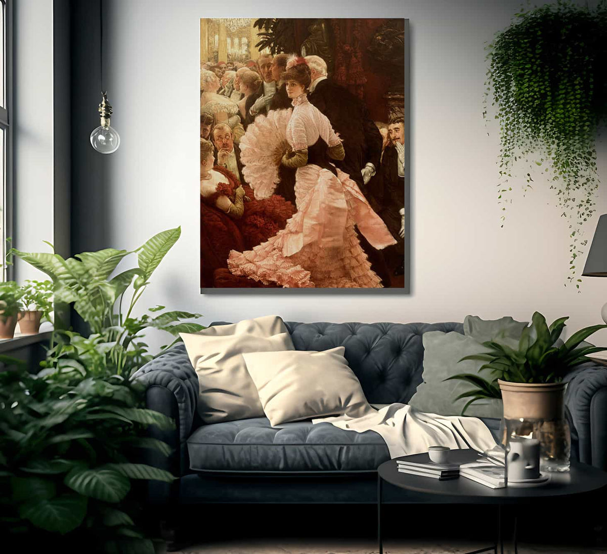 The Political Woman By James Tissot Fine Art Print