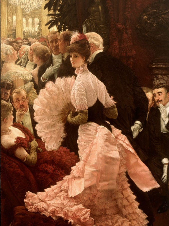 The Political Woman By James Tissot Fine Art Print
