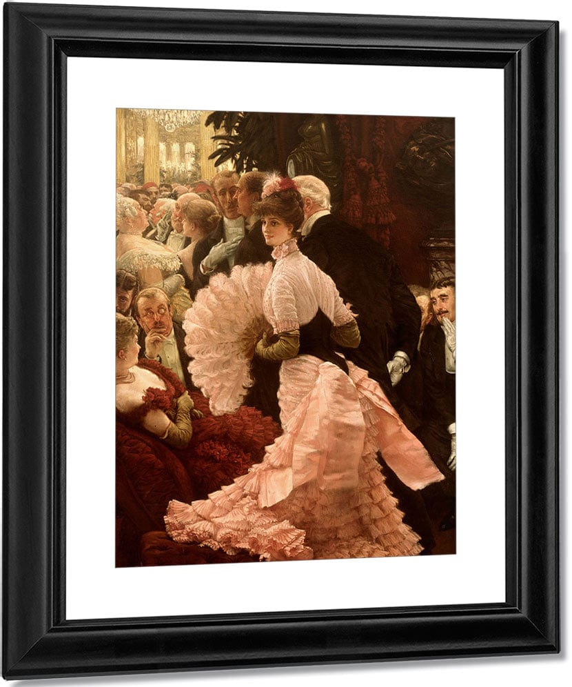 The Political Woman By James Tissot Fine Art Print