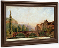 The Pont De Nahin At Ornans By Jean Desire Gustave Courbet Fine Art Print