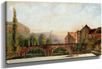 The Pont De Nahin At Ornans By Jean Desire Gustave Courbet Fine Art Print