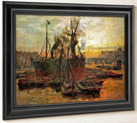 The Pool Of London By William Lionel Wyllie Fine Art Print