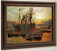 The Pool Of London By William Lionel Wyllie Fine Art Print