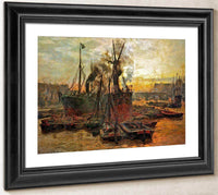 The Pool Of London By William Lionel Wyllie Fine Art Print