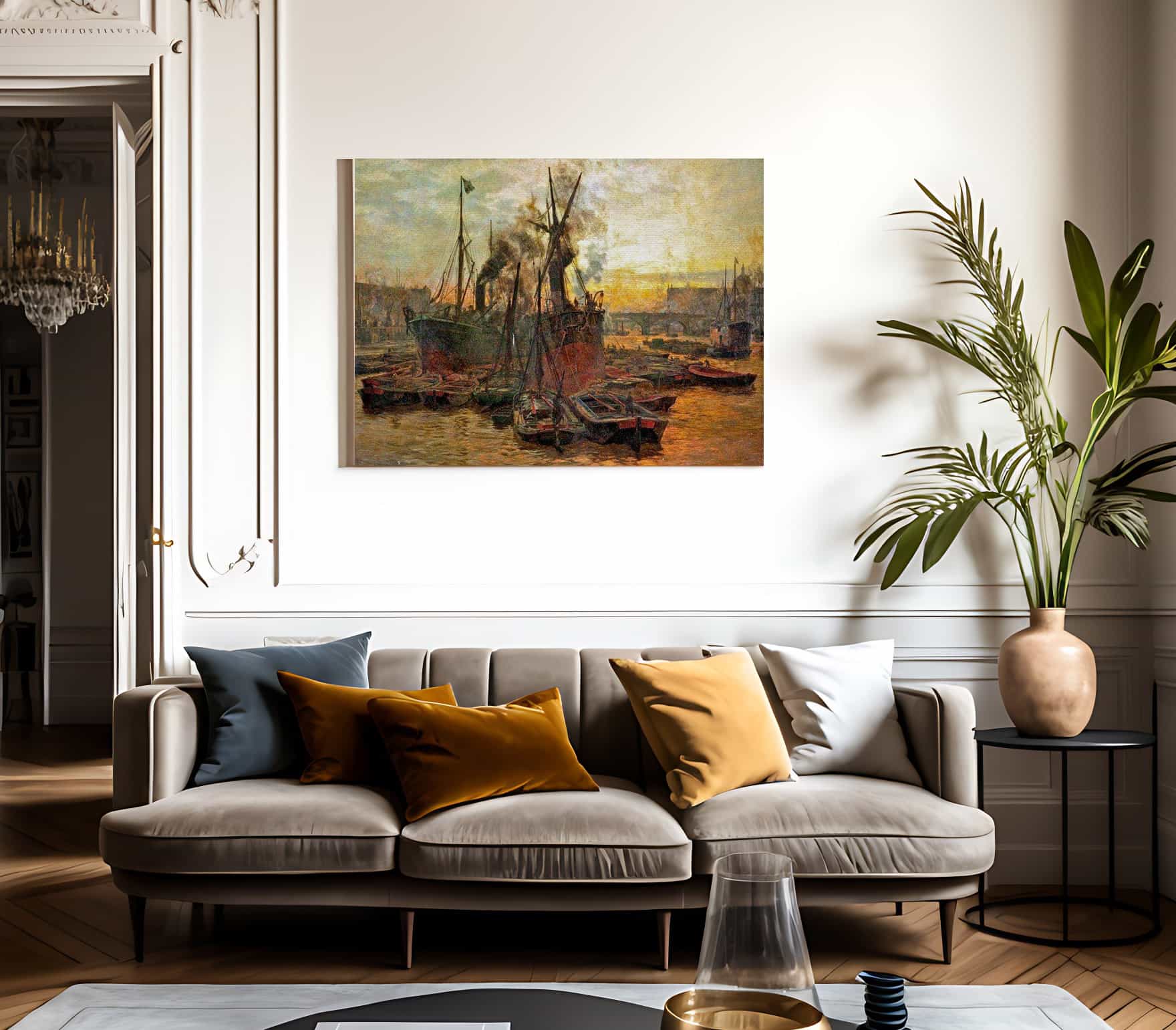 The Pool Of London By William Lionel Wyllie Fine Art Print