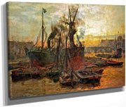 The Pool Of London By William Lionel Wyllie Fine Art Print
