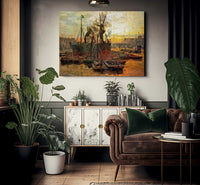 The Pool Of London By William Lionel Wyllie Fine Art Print