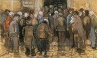 The Poor And Money By Vincent Van Gogh Fine Art Print