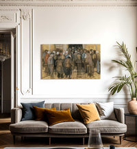 The Poor And Money By Vincent Van Gogh Fine Art Print