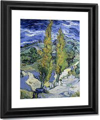 The Poplars At Saint Remy By Vincent Van Gogh Fine Art Print