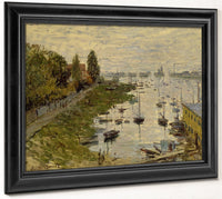 The Port Of Argenteuil (Le Bassin De Argenteuil) By Claude Monet Fine Art Print
