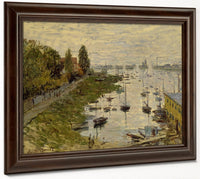 The Port Of Argenteuil (Le Bassin De Argenteuil) By Claude Monet Fine Art Print