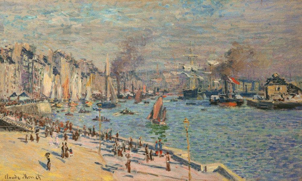 The Port Of Le Havre By Monet Claude Fine Art Print