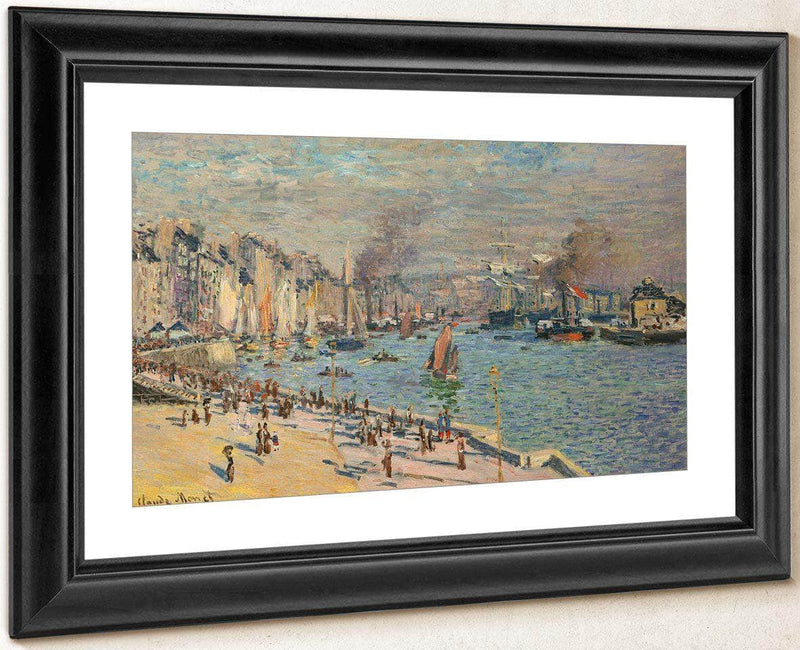 The Port Of Le Havre By Monet Claude Fine Art Print