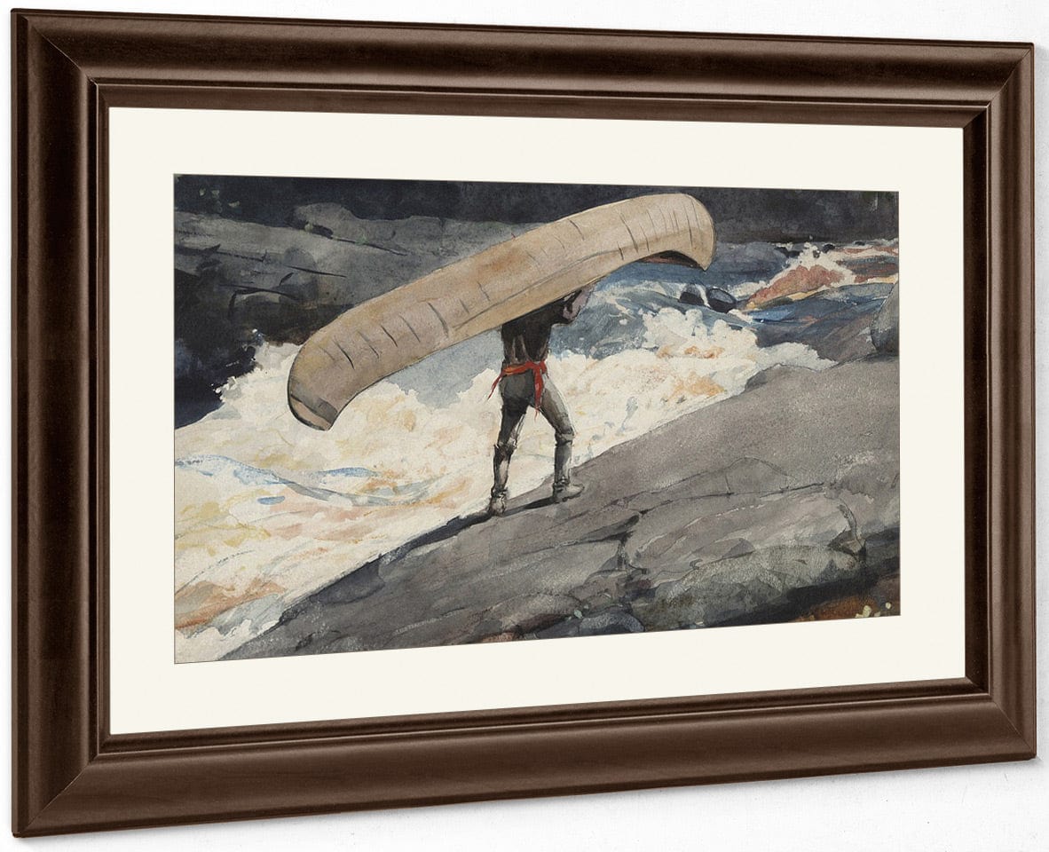 The Portage By Winslow Homer Fine Art Print