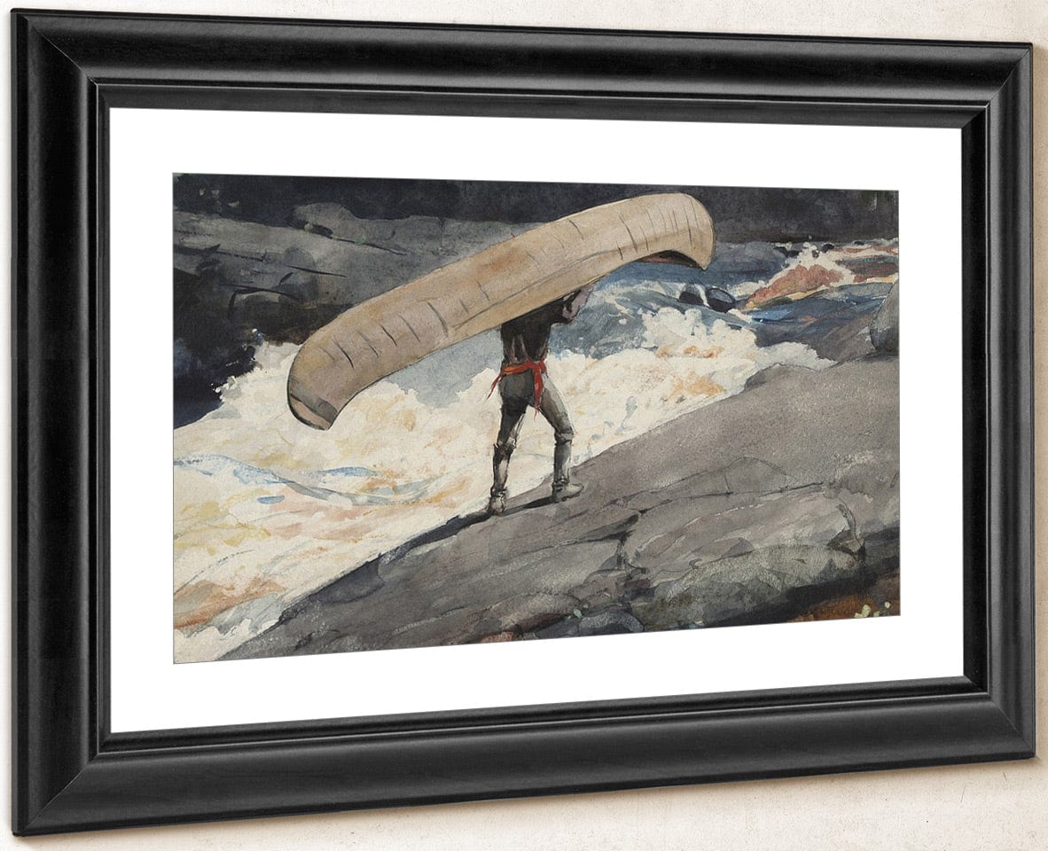 The Portage By Winslow Homer Fine Art Print