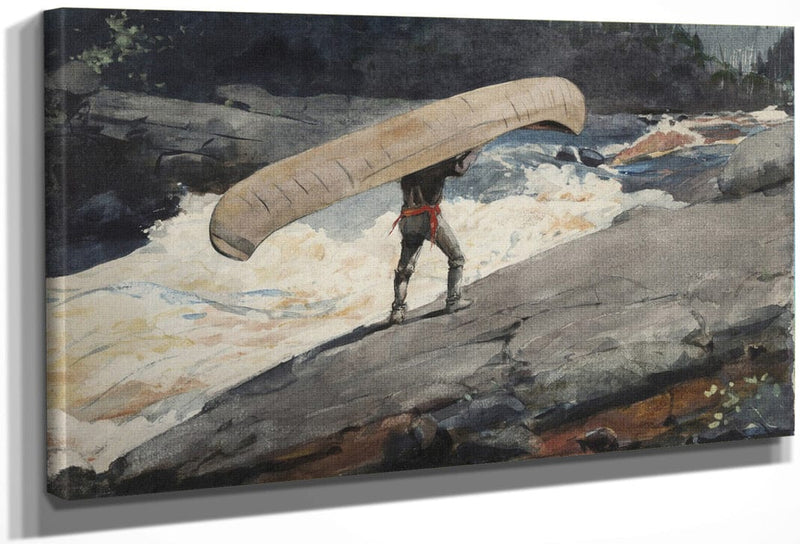 The Portage By Winslow Homer Fine Art Print